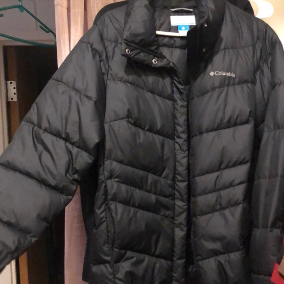 puffy columbia jacket